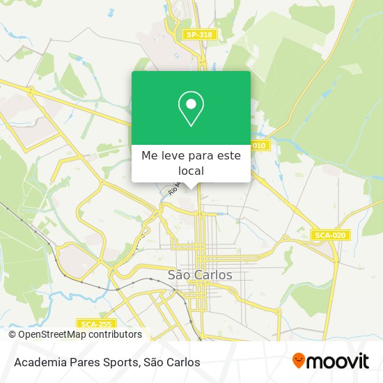 Academia Pares Sports mapa