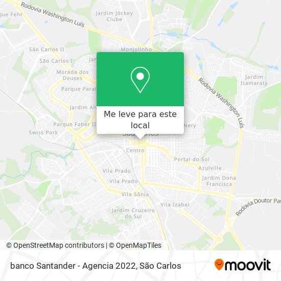 banco Santander - Agencia 2022 mapa
