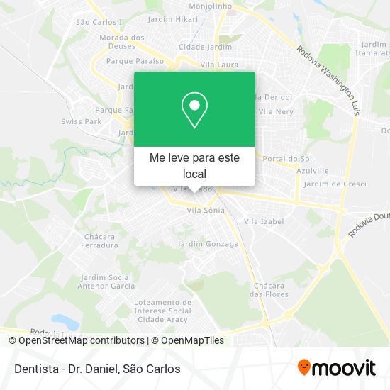 Dentista - Dr. Daniel mapa