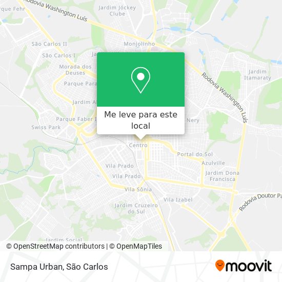 Sampa Urban mapa