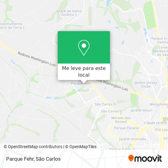 Parque Fehr mapa