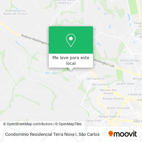 Condomínio Residencial Terra Nova I mapa