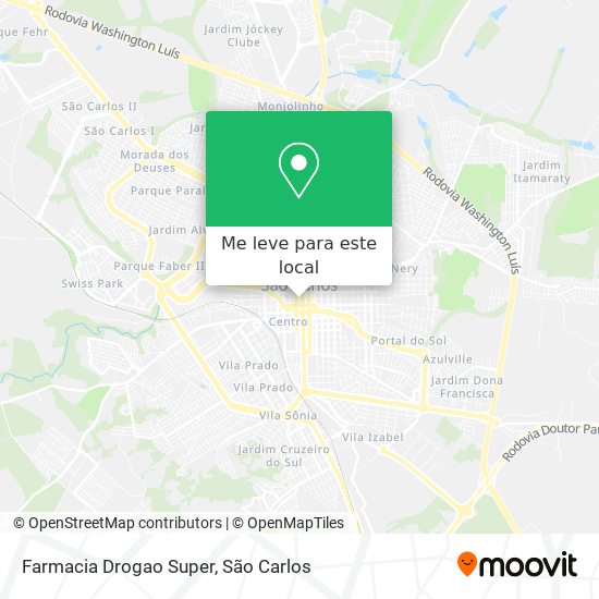 Farmacia Drogao Super mapa