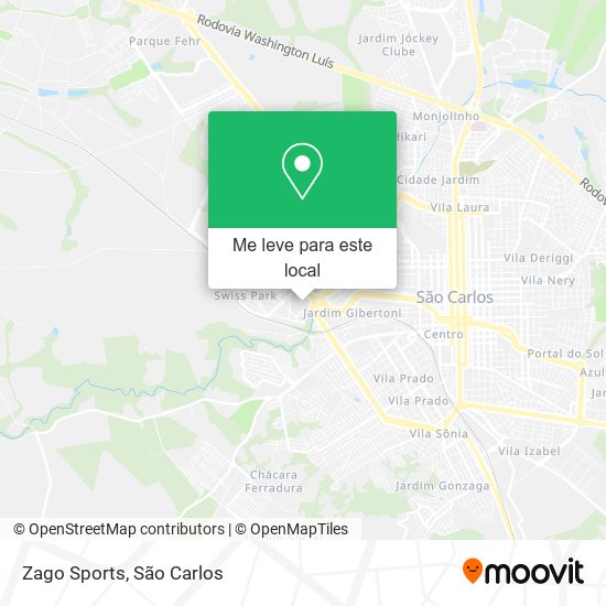 Zago Sports mapa