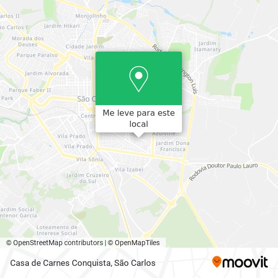Casa de Carnes Conquista mapa