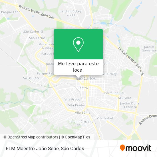 ELM Maestro João Sepe mapa