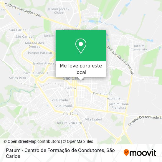 Patum - Centro de Formação de Condutores mapa