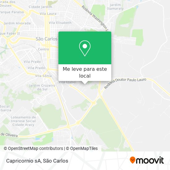 Capricornio sA mapa