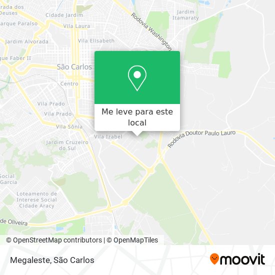 Megaleste mapa
