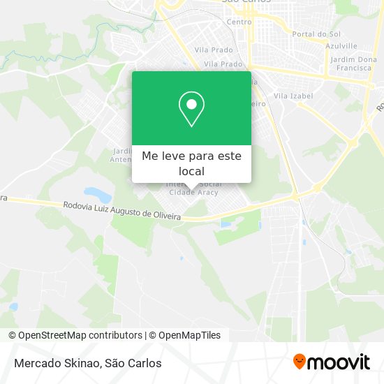 Mercado Skinao mapa