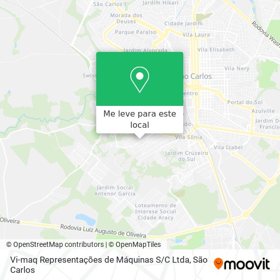 Vi-maq Representações de Máquinas S / C Ltda mapa