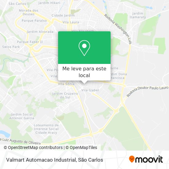 Valmart Automacao Industrial mapa