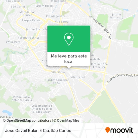 Jose Osvail Balan E Cia mapa
