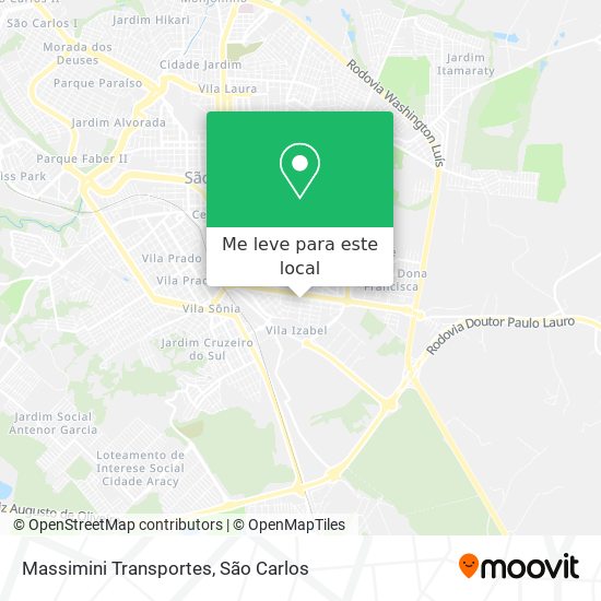 Massimini Transportes mapa