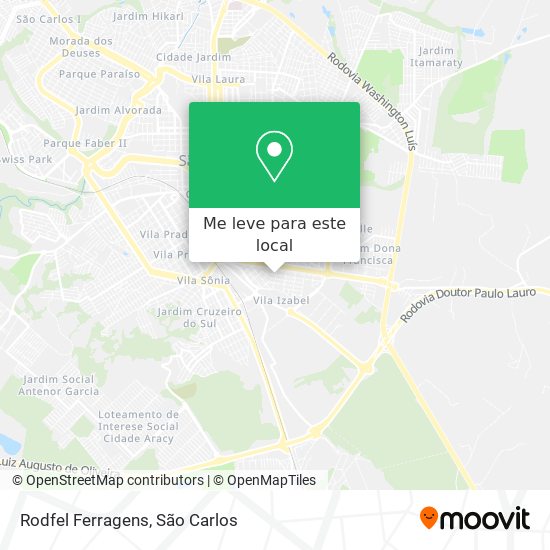 Rodfel Ferragens mapa