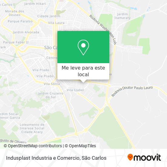 Indusplast Industria e Comercio mapa