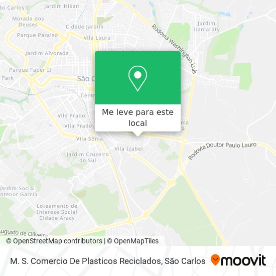 M. S. Comercio De Plasticos Reciclados mapa