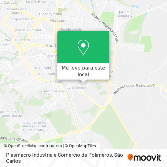 Plasmacro Industria e Comercio de Polimeros mapa