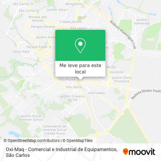 Oxi-Maq - Comercial e Industrial de Equipamentos mapa