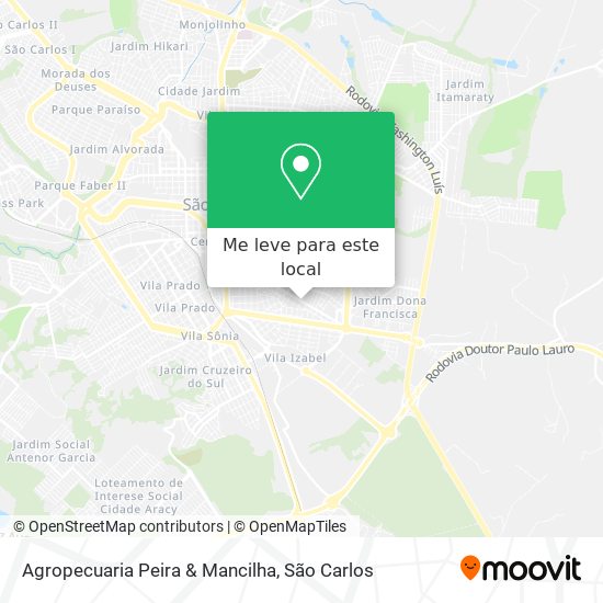 Agropecuaria Peira & Mancilha mapa