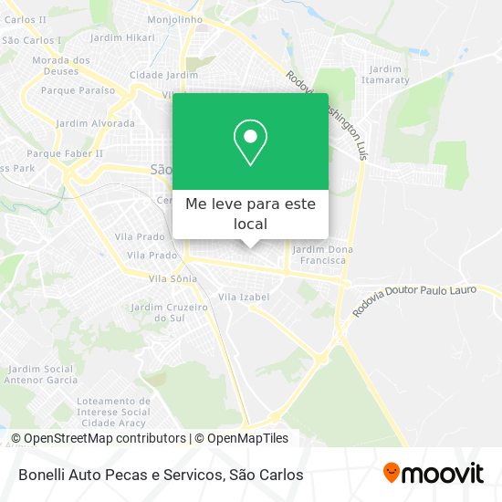 Bonelli Auto Pecas e Servicos mapa