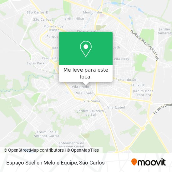 Espaço Suellen Melo e Equipe mapa