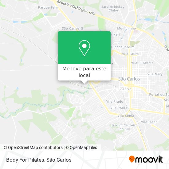 Body For Pilates mapa