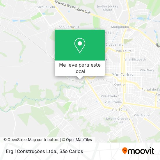 Ergil Construções Ltda. mapa