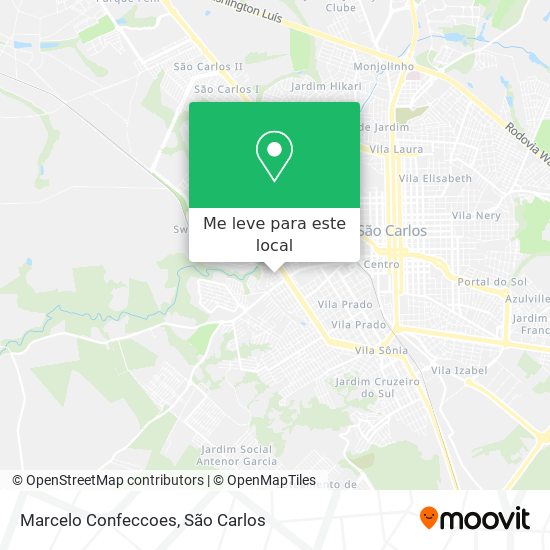 Marcelo Confeccoes mapa