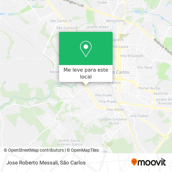 Jose Roberto Messali mapa