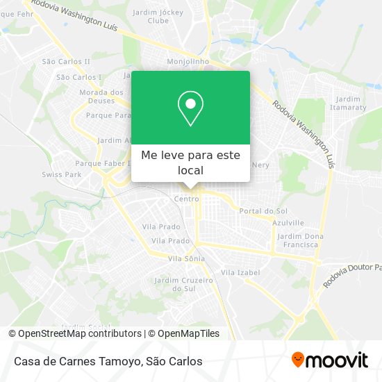 Casa de Carnes Tamoyo mapa