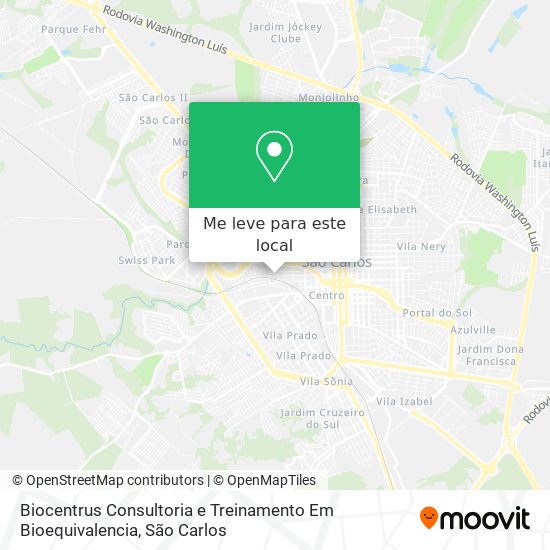 Biocentrus Consultoria e Treinamento Em Bioequivalencia mapa