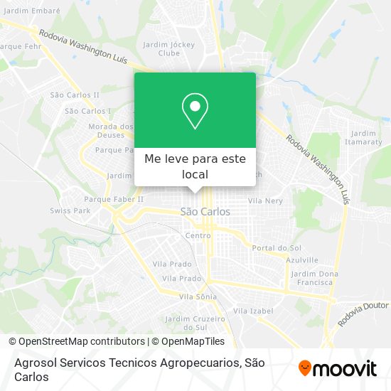 Agrosol Servicos Tecnicos Agropecuarios mapa