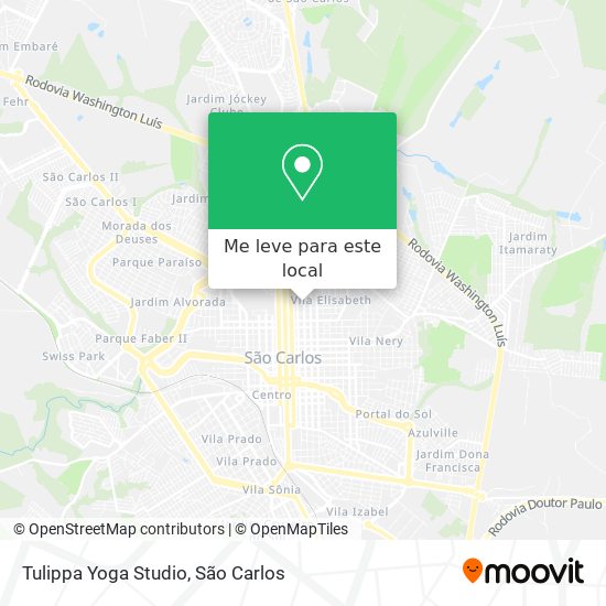 Tulippa Yoga Studio mapa