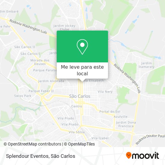 Splendour Eventos mapa