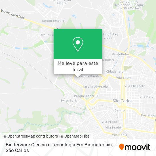 Binderware Ciencia e Tecnologia Em Biomateriais mapa