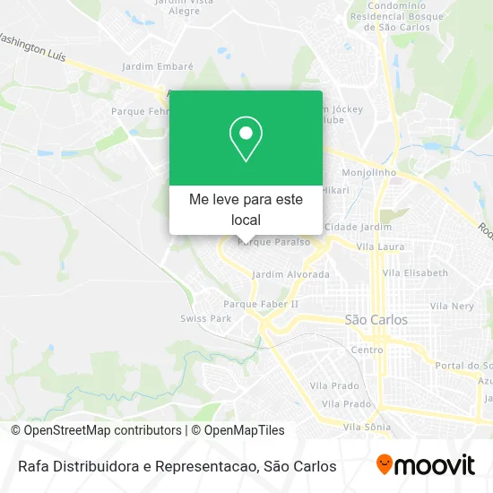 Rafa Distribuidora e Representacao mapa