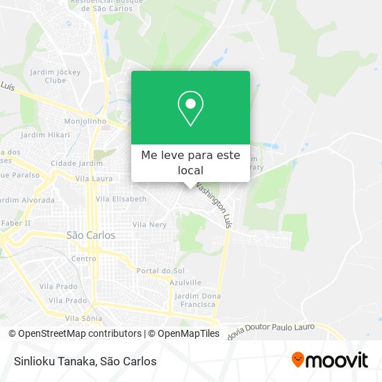 Sinlioku Tanaka mapa