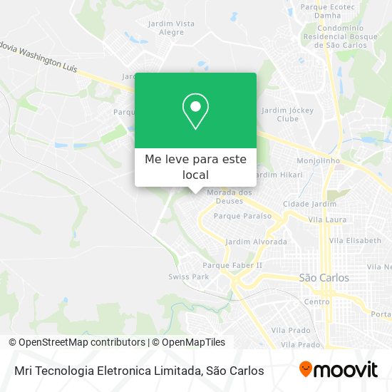 Mri Tecnologia Eletronica Limitada mapa