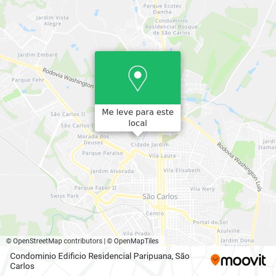 Condominio Edificio Residencial Paripuana mapa