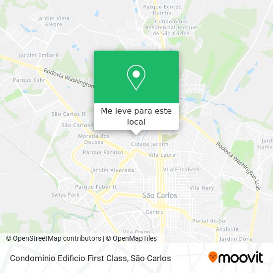 Condominio Edificio First Class mapa