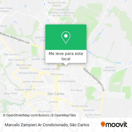 Marcelo Zampieri Ar Condicionado mapa