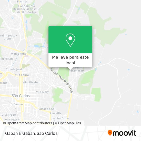 Gaban E Gaban mapa