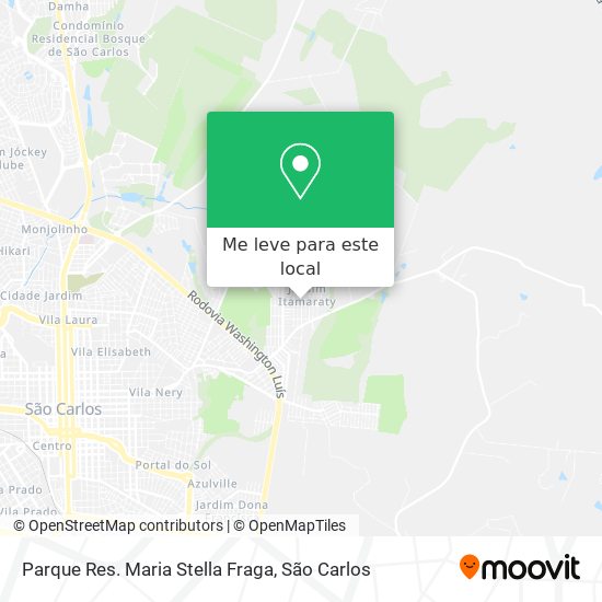 Parque Res. Maria Stella Fraga mapa