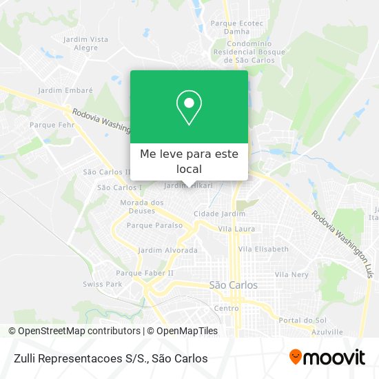Zulli Representacoes S/S. mapa