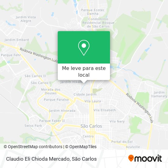 Claudio Eli Chioda Mercado mapa