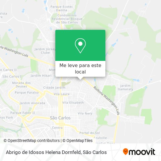 Abrigo de Idosos Helena Dornfeld mapa