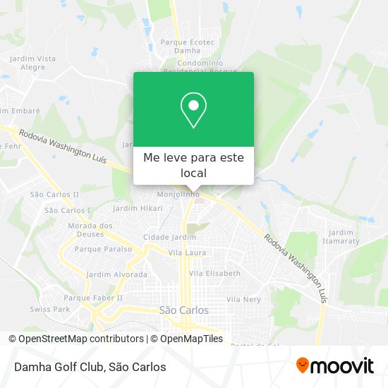 Damha Golf Club mapa