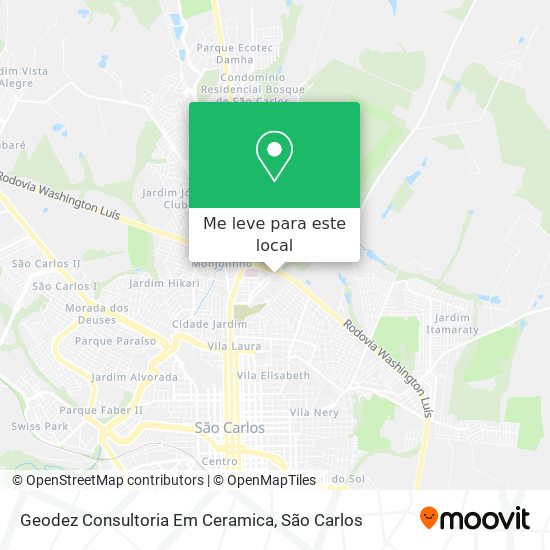 Geodez Consultoria Em Ceramica mapa