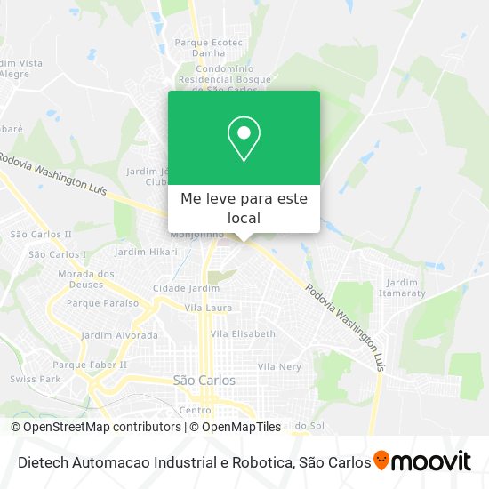 Dietech Automacao Industrial e Robotica mapa